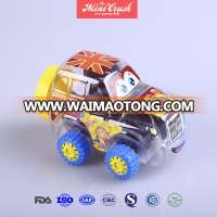 Oem manufacturer various flavors cup fruit jelly and pudding in toy car