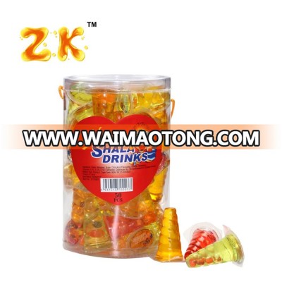 50PCS assorted Mini cup fruit Jelly juice in Jar